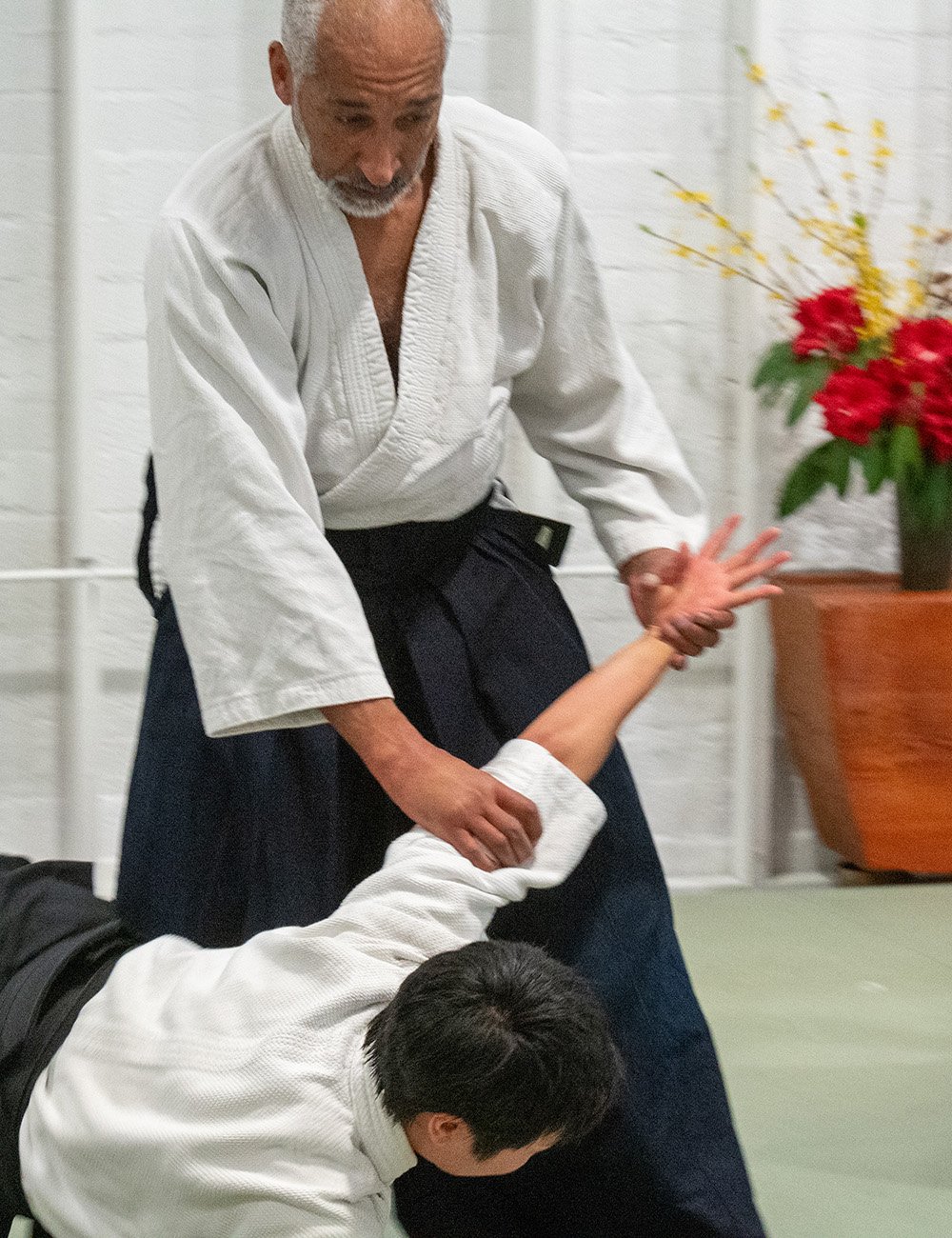 Adults training Aikido in Tacoma Dojo Adults training Aikido in Tacoma Dojo